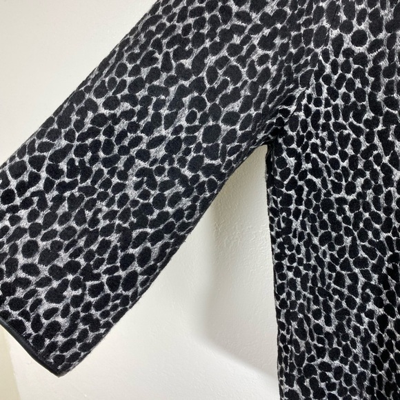 Chico's Black and Gray Patterned Jacket - Picture 13 of 16